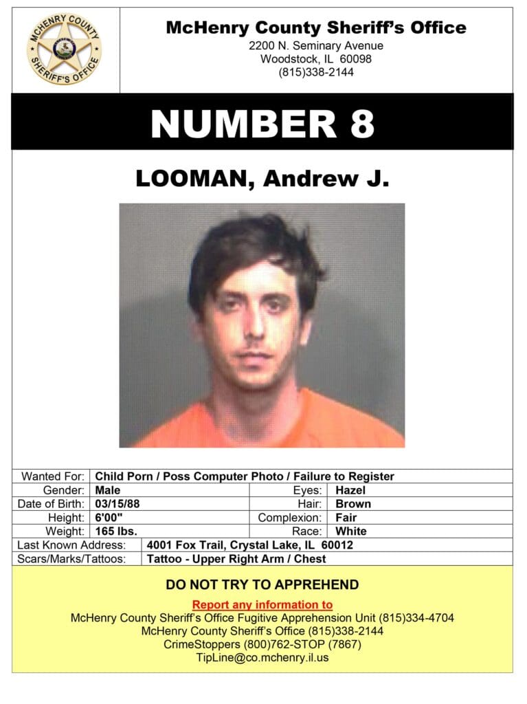 Most Wanted McHenry County Sheriff's Office