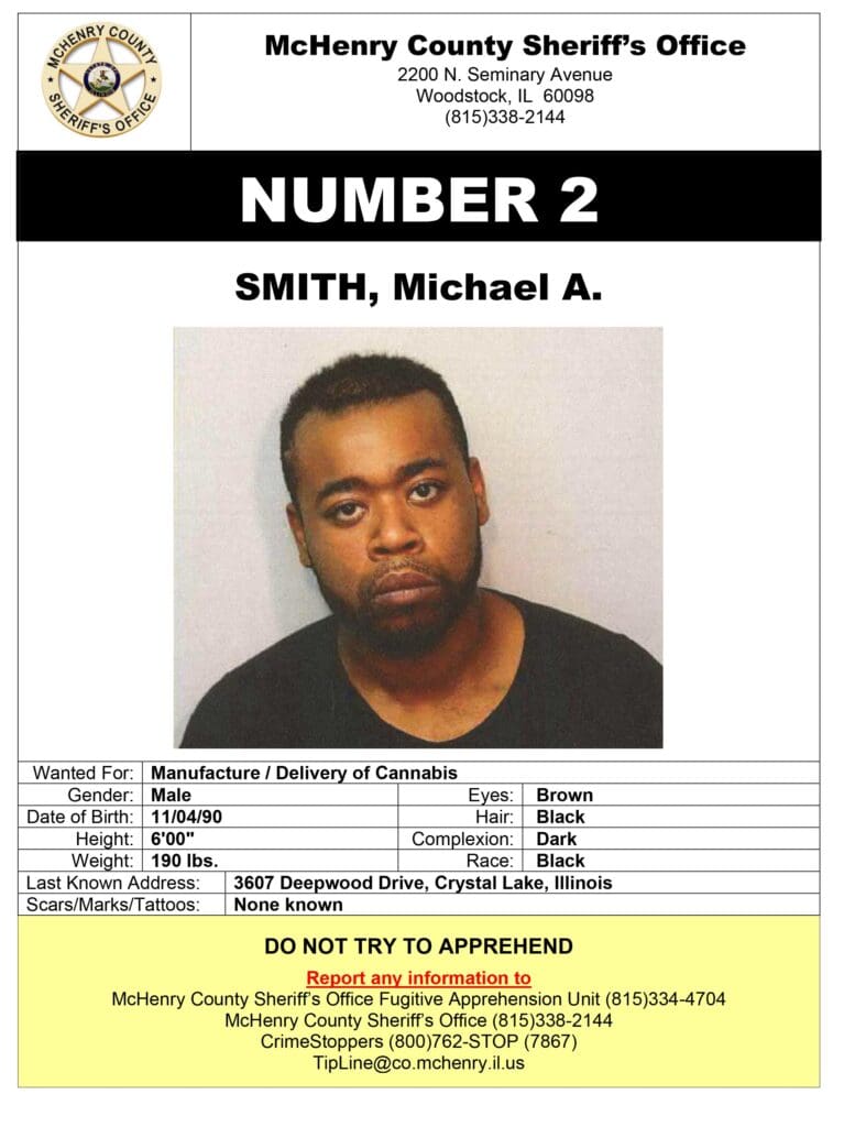 Most Wanted McHenry County Sheriff's Office