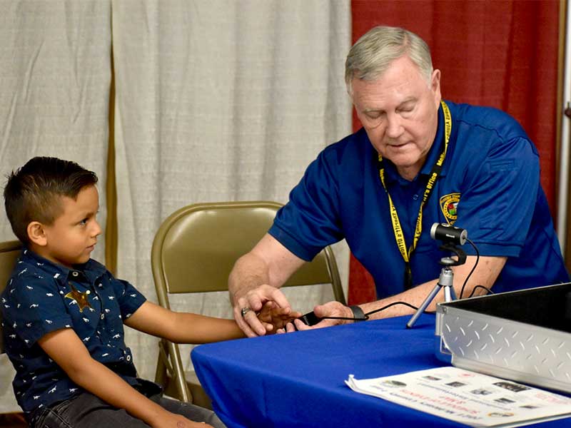 Child Fingerprinting service