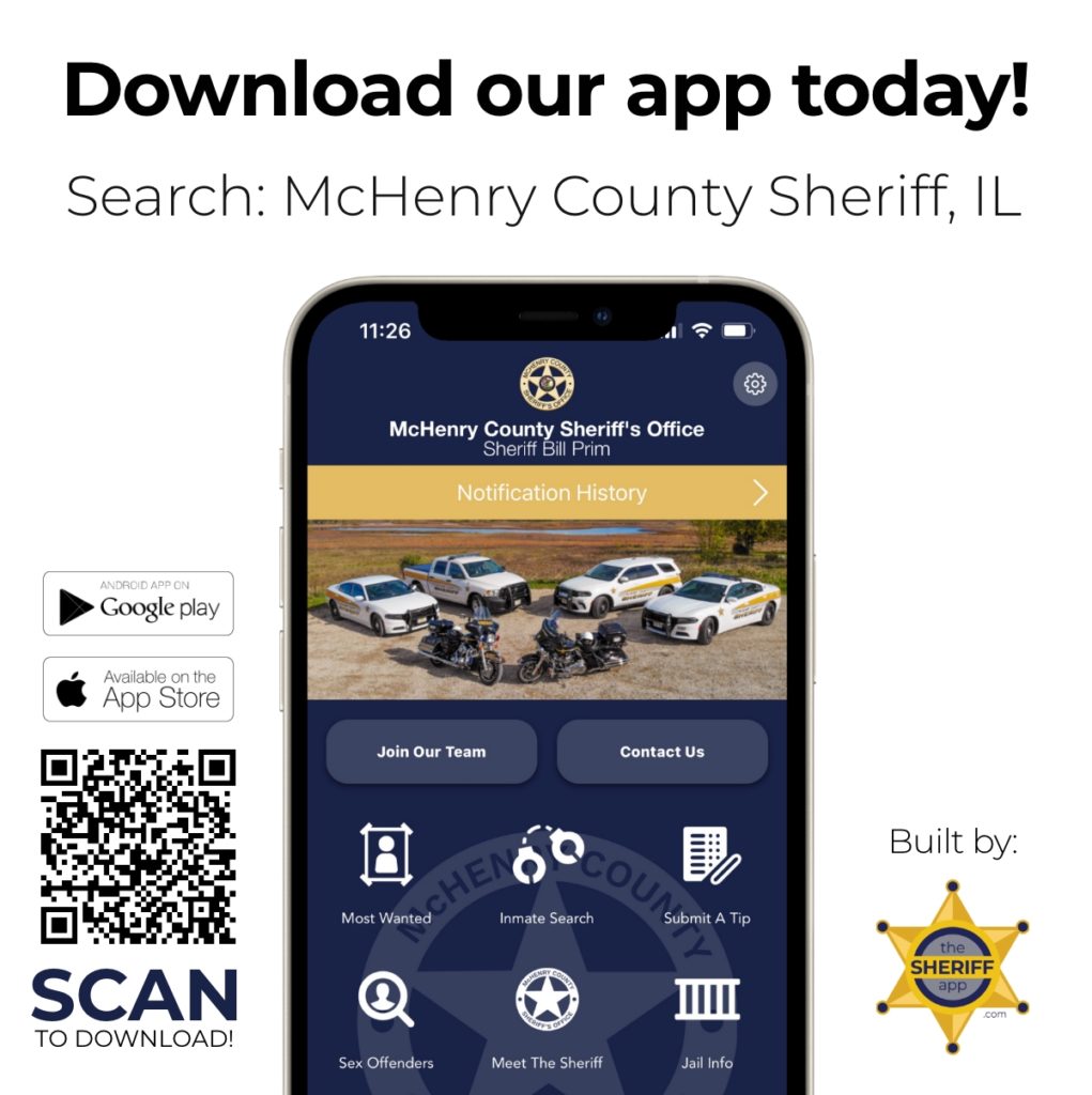 Mchenry County Sheriff’s Office Launches Smartphone App