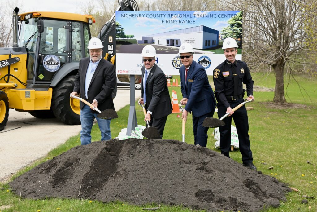 Mchenry County Sheriff’s Office Breaks Ground On mchenry County Regional Range