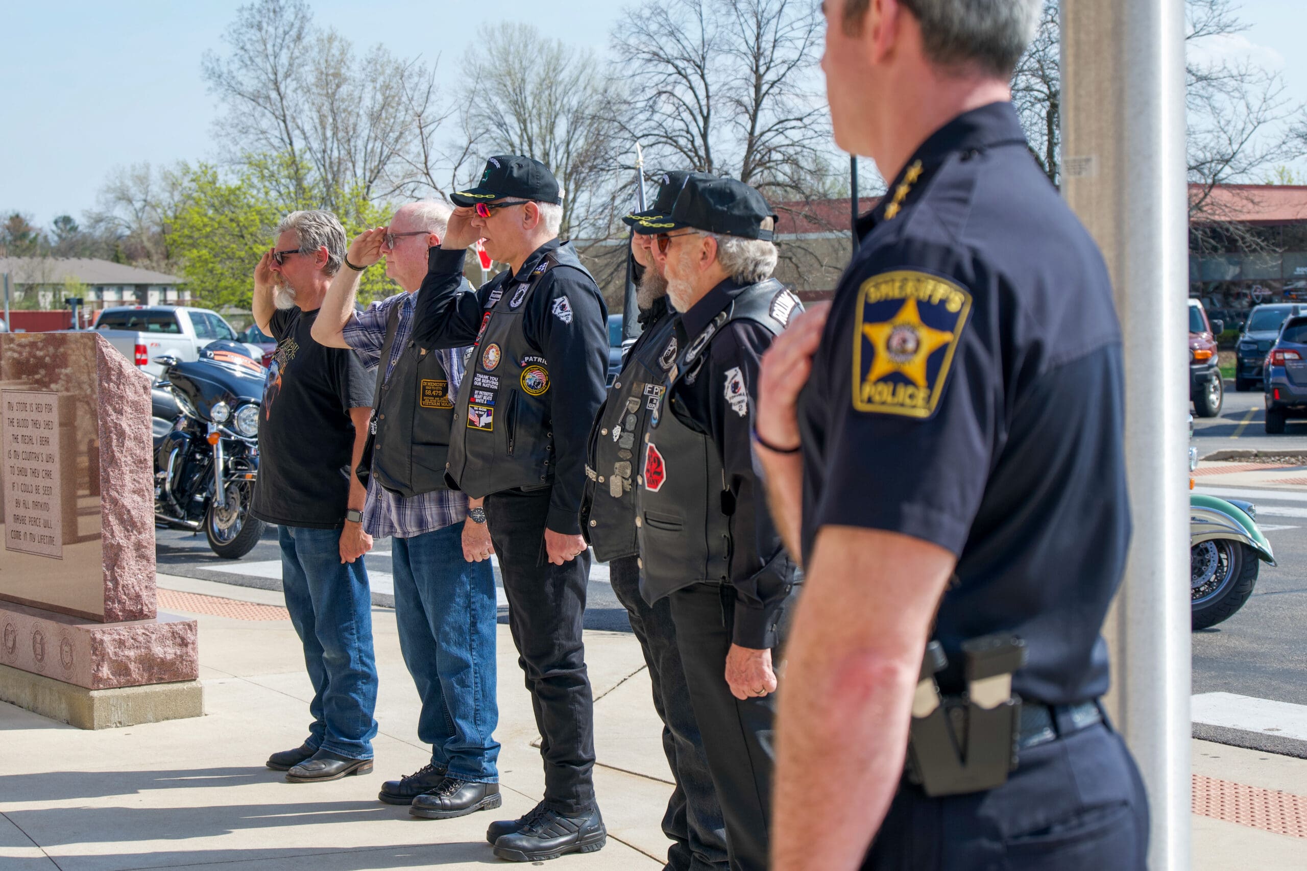 Sheriff’s Office Presented With Pow/mia Honor Chair